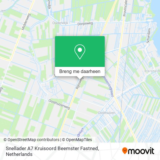 Snellader A7 Kruisoord Beemster Fastned kaart