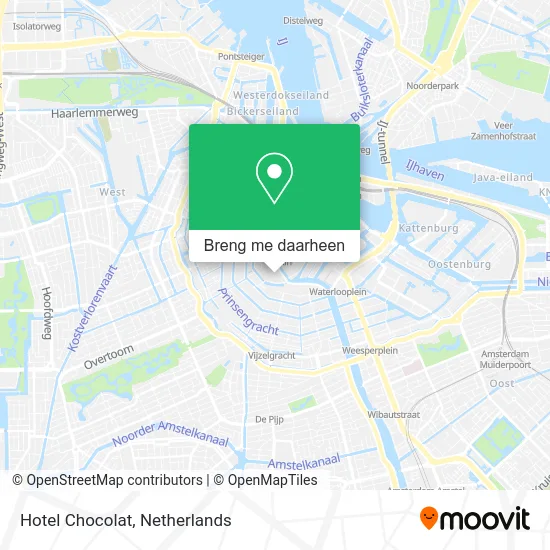 Hotel Chocolat kaart