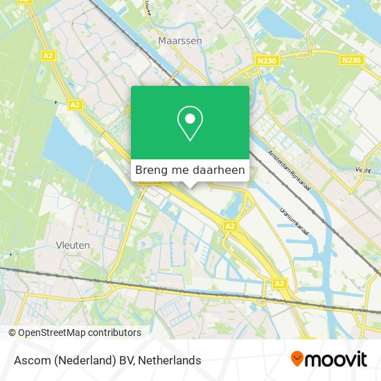 Ascom (Nederland) BV kaart