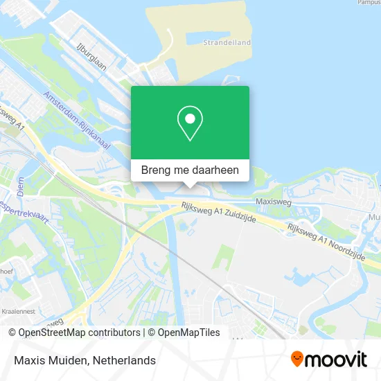 Maxis Muiden kaart