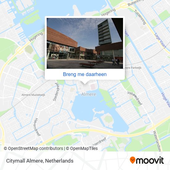 Citymall Almere kaart