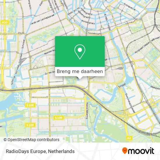 RadioDays Europe kaart
