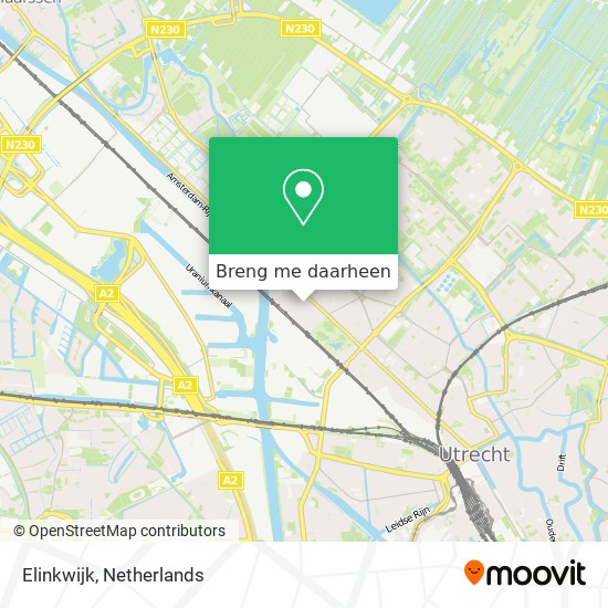 Elinkwijk kaart