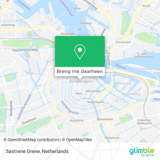 Søstrene Grene kaart