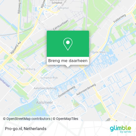 Pro-go.nl kaart