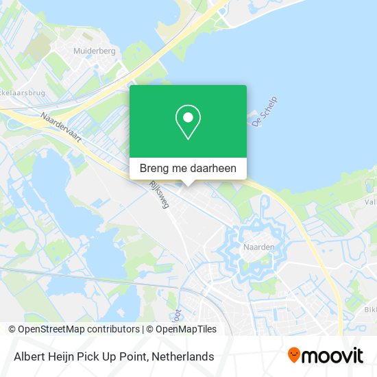 Albert Heijn Pick Up Point kaart