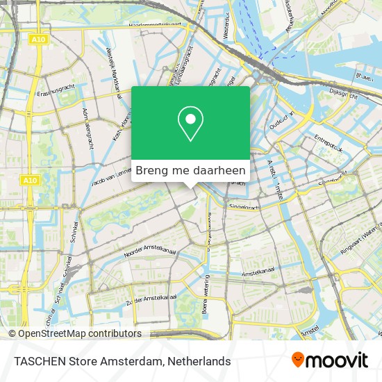 TASCHEN Store Amsterdam kaart