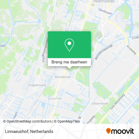 Linnaeushof kaart