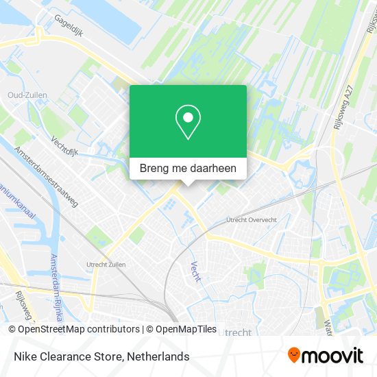 resultaat Recensent Te voet Hoe gaan naar Nike Clearance Store in Utrecht via Bus, Trein of Tram?