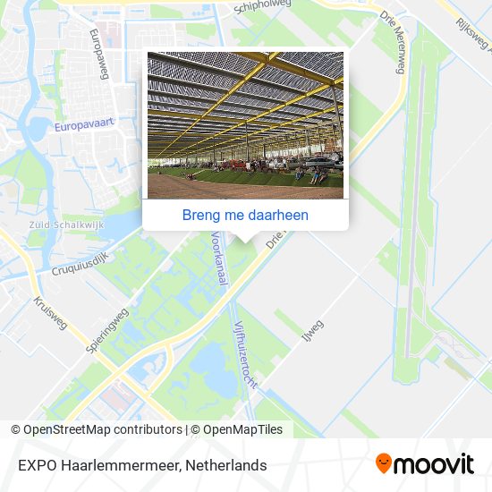 EXPO Haarlemmermeer kaart