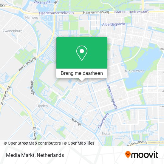 Toeval gesmolten beeld Hoe gaan naar Media Markt in Amsterdam via Bus, Trein, Tram of Metro?