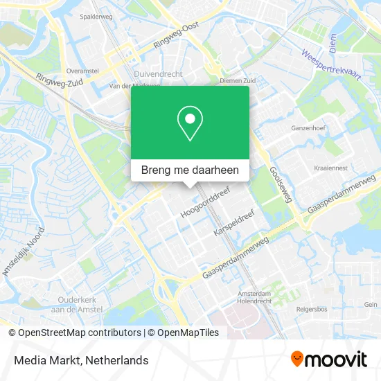 Media Markt kaart