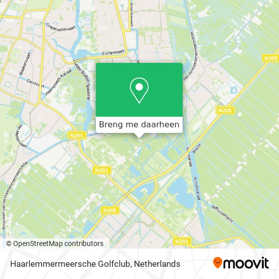 Haarlemmermeersche Golfclub kaart