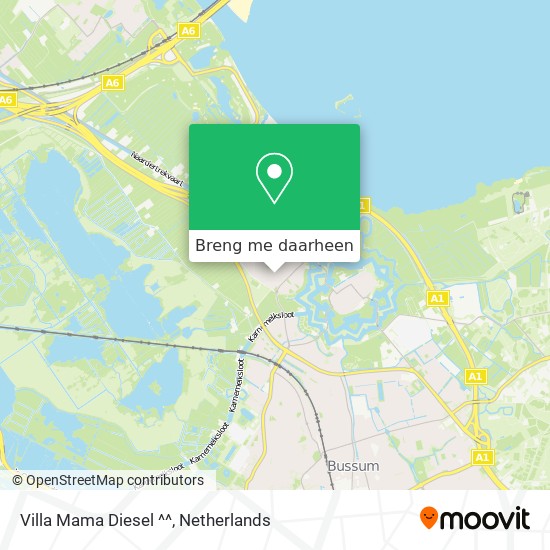 Villa Mama Diesel ^^ kaart