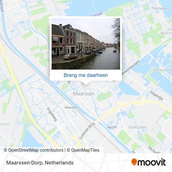 Maarssen-Dorp kaart
