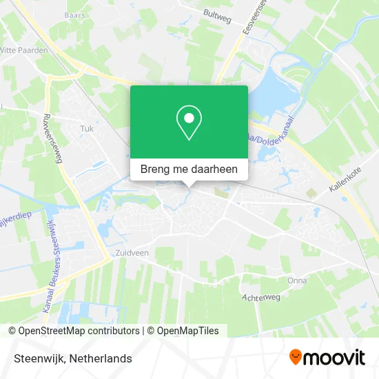 Steenwijk kaart