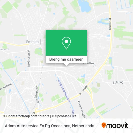Adam Autoservice En Dg Occasions kaart