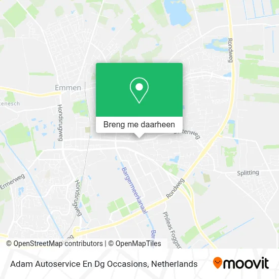 Adam Autoservice En Dg Occasions kaart
