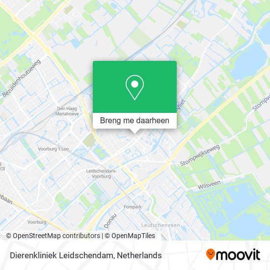 Dierenkliniek Leidschendam kaart