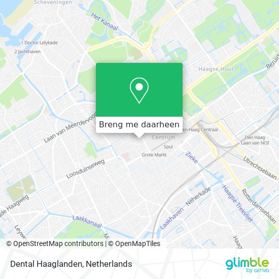 Dental Haaglanden kaart