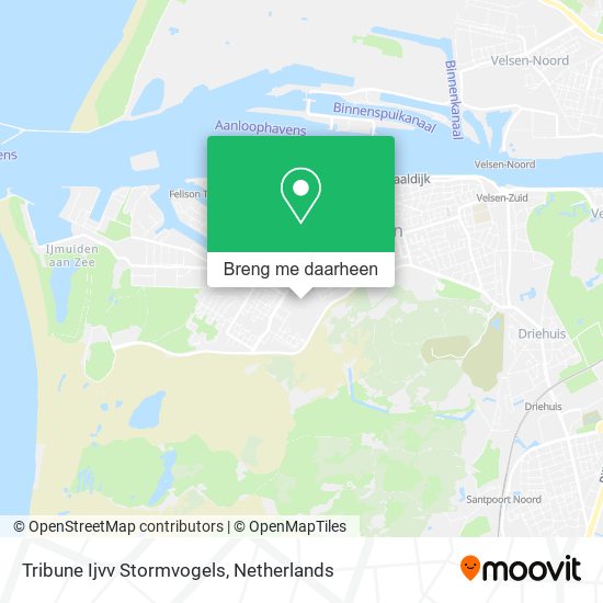 Tribune Ijvv Stormvogels kaart