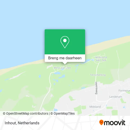 Inhout kaart