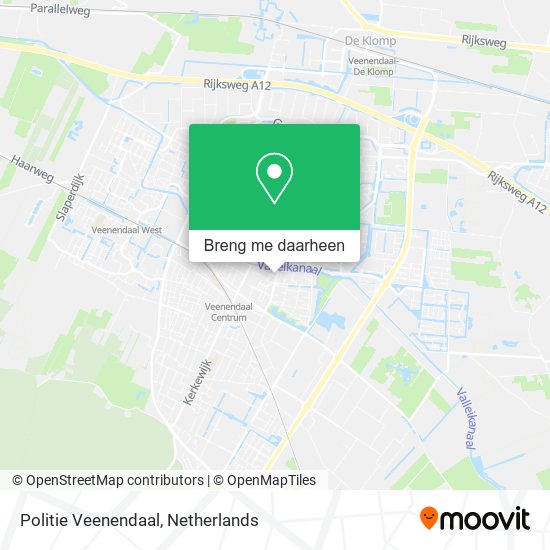 Politie Veenendaal kaart