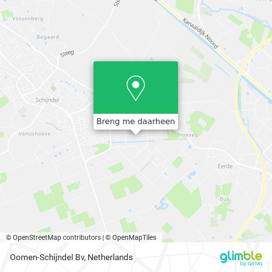 Oomen-Schijndel Bv kaart