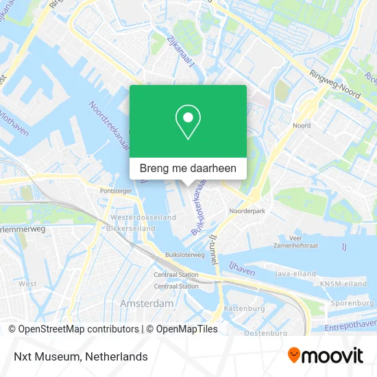 Nxt Museum kaart