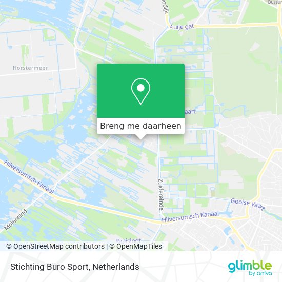 Stichting Buro Sport kaart