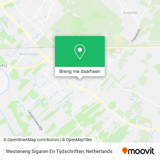 Westeneng Sigaren En Tijdschriften kaart