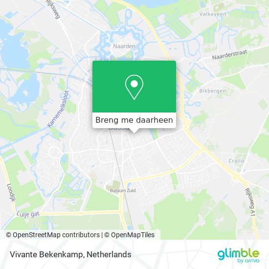 Vivante Bekenkamp kaart