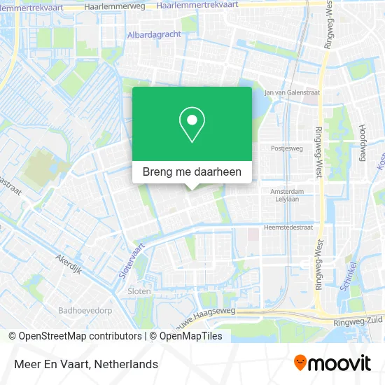 Meer En Vaart kaart