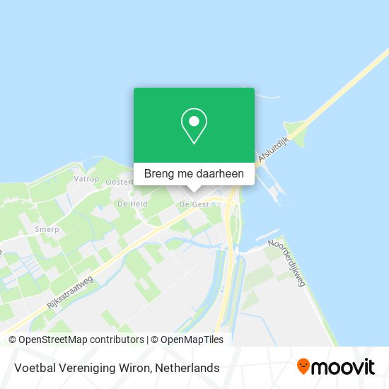 Voetbal Vereniging Wiron kaart