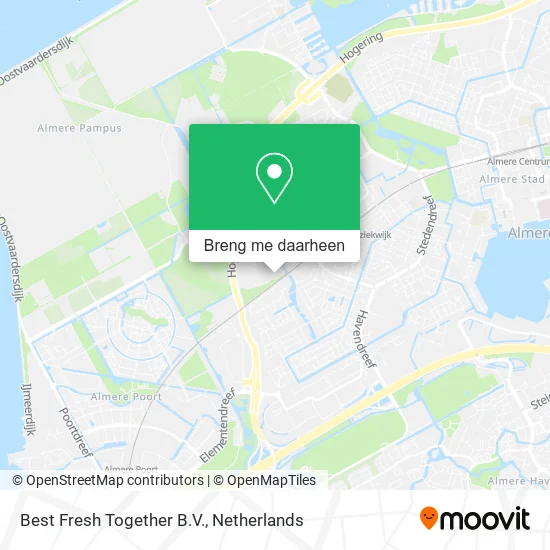 Best Fresh Together B.V. kaart