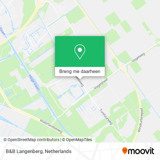 B&B Langenberg kaart