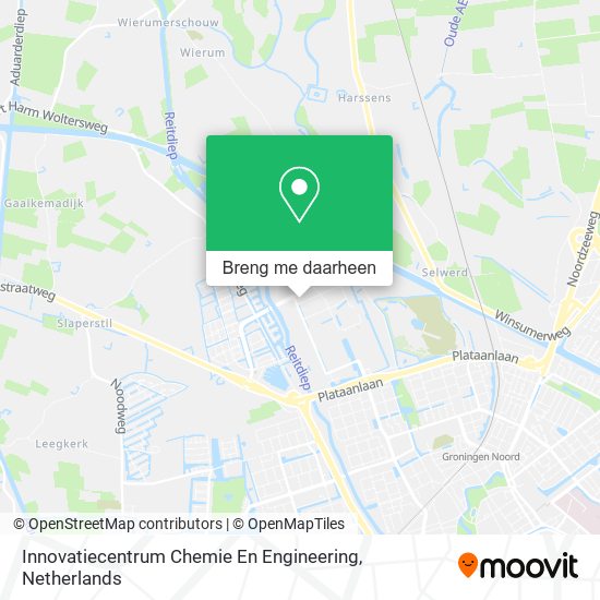 Innovatiecentrum Chemie En Engineering kaart