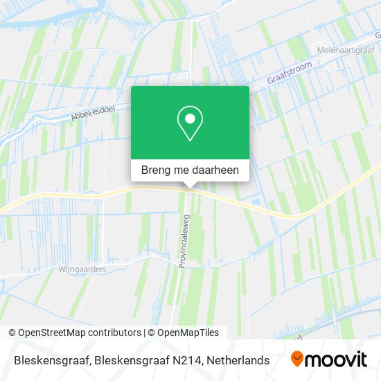 Bleskensgraaf, Bleskensgraaf N214 kaart