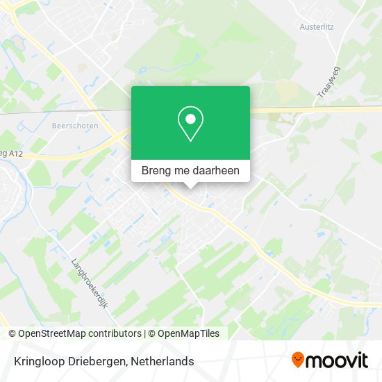 Kringloop Driebergen kaart