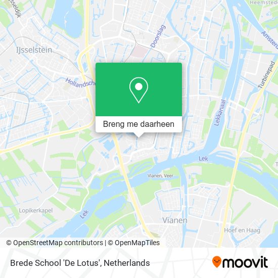 Brede School 'De Lotus' kaart