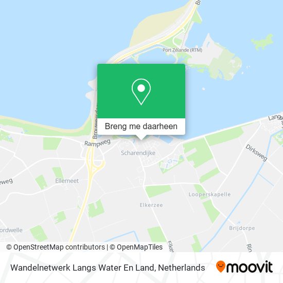 Wandelnetwerk Langs Water En Land kaart