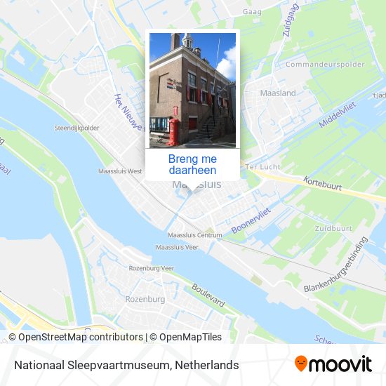 Nationaal Sleepvaartmuseum kaart