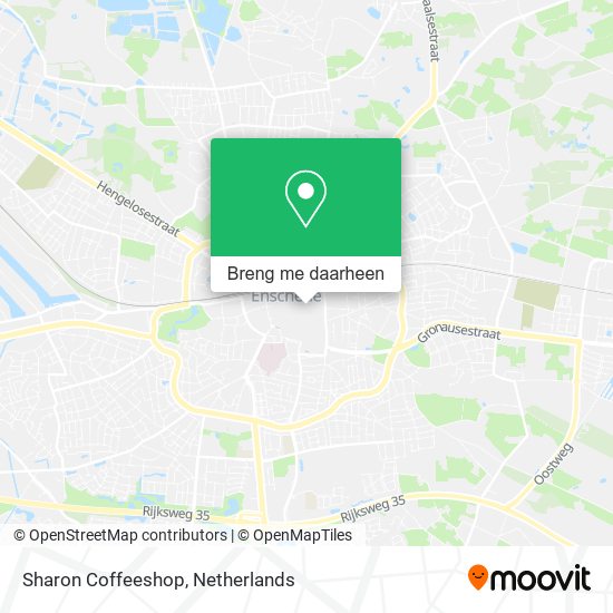 Sharon Coffeeshop kaart
