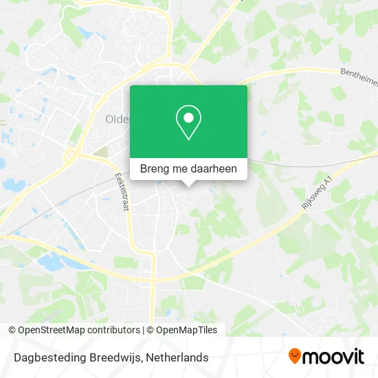 Dagbesteding Breedwijs kaart