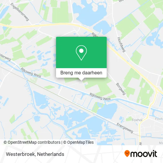 Westerbroek kaart