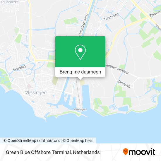 Green Blue Offshore Terminal kaart