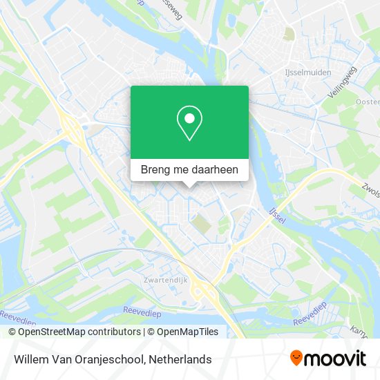 Willem Van Oranjeschool kaart