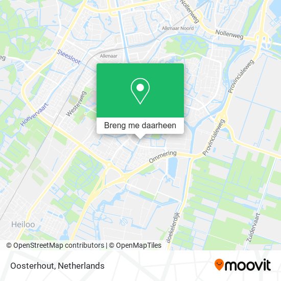 Oosterhout kaart