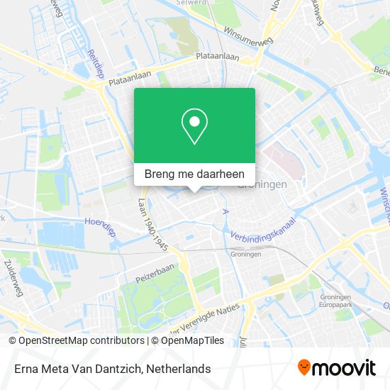 Erna Meta Van Dantzich kaart