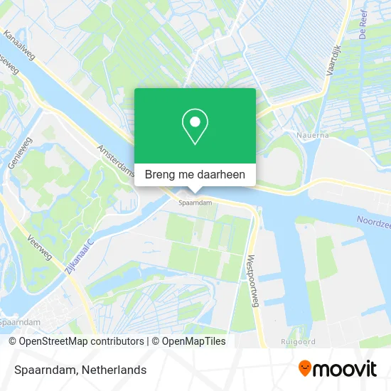 Spaarndam kaart